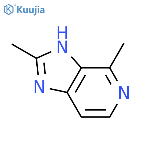 2,4-dimethyl-3H-Imidazo[4,5-c]pyridine structure