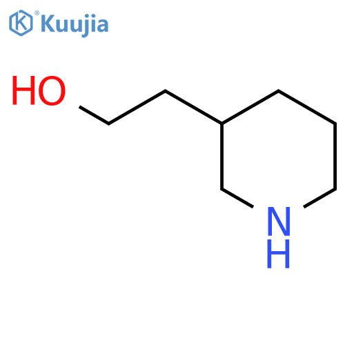 3-Piperidine ethanol structure