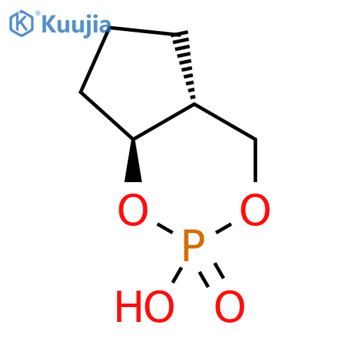 Cyclopenta[d]-1,3,2-dioxaphosphorin,hexahydro-2-hydroxy-, 2-oxide, (4aR,7aS)-rel- structure