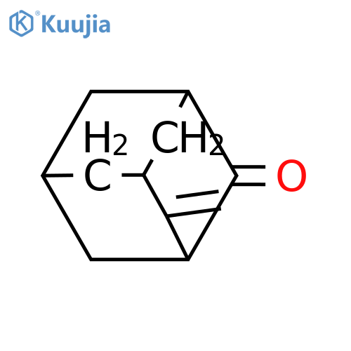 Tricyclo[3.3.1.13,7]decanone, 4-methylene- structure