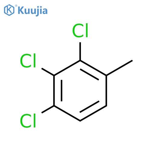 2,3,4-Trichlorotoluene structure