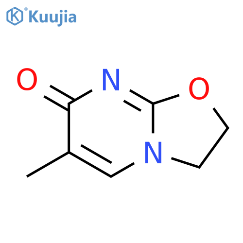 7H-OXAZOLO[3,2-A]PYRIMIDIN-7-ONE, 2,3-DIHYDRO-6-METHYL- structure