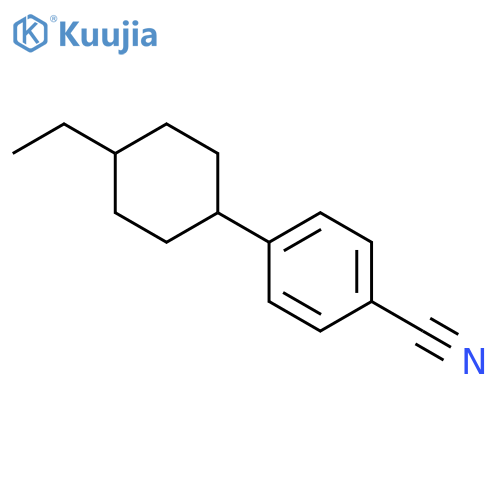 4-(trans-4-Ethylcyclohexyl)benzonitrile structure