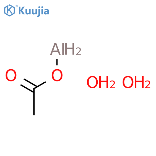 Aluminum, (acetato-kO)dihydroxy- structure