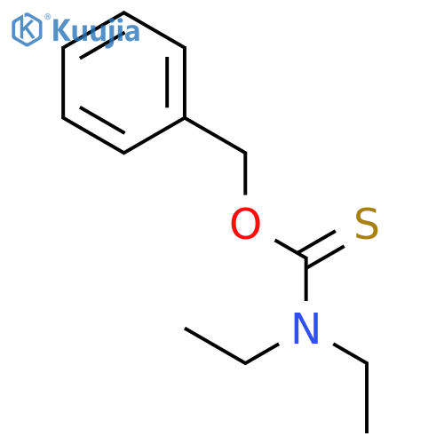 CARBAMOTHIOIC ACID, DIETHYL-, PHENYLMETHYL ESTER structure