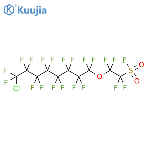 2-(8-Chloroperfluorooctyloxy)tetrafluoroethanesulfonyl Fluoride (Technical Grade) structure