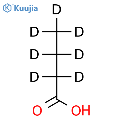 Butyric acid-d structure