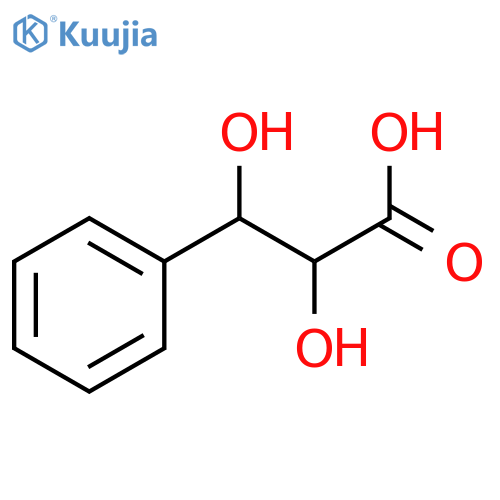 Benzenepropanoic acid, α,β-dihydroxy-, (αR,βS)-rel- structure