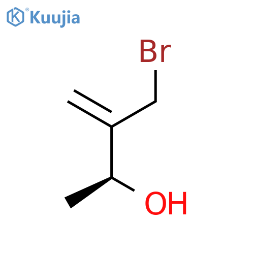3-Buten-2-ol, 3-(bromomethyl)-, (2S)- structure
