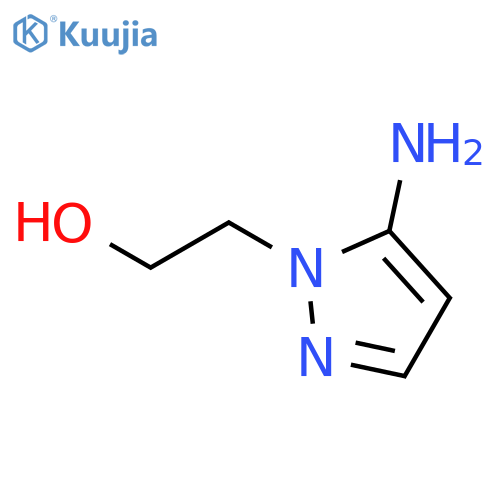 2-(5-amino-1H-pyrazol-1-yl)ethan-1-ol structure