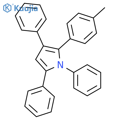 1H-PYRROLE, 2-(4-METHYLPHENYL)-1,3,5-TRIPHENYL- structure