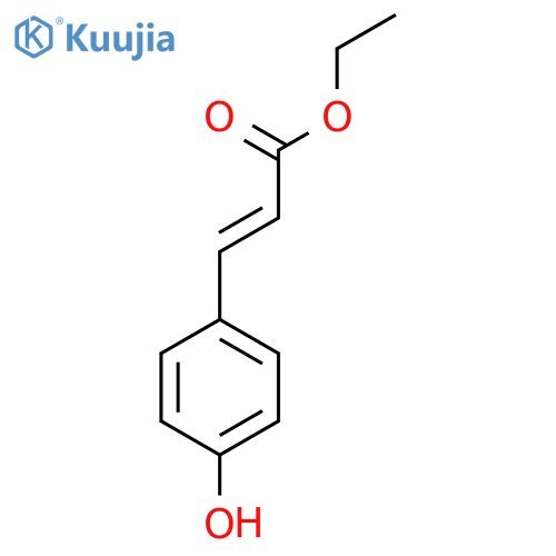 (E)-Ethyl 3-(4-hydroxyphenyl)acrylate structure