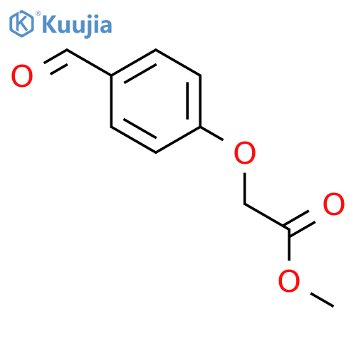 Methyl 2-(4-formylphenoxy)acetate structure