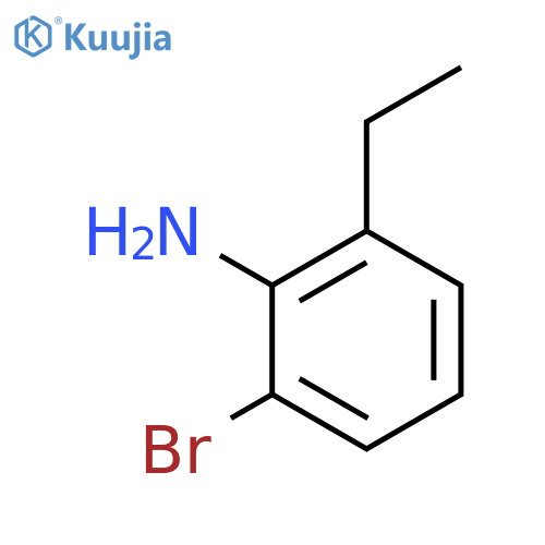 2-Bromo-6-ethylaniline structure