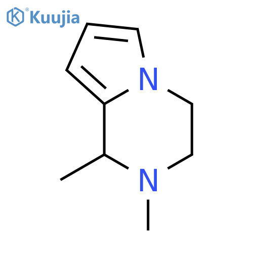 Pyrrolo[1,2-a]pyrazine,1,2,3,4-tetrahydro-1,2-dimethyl- structure