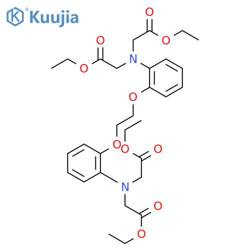 Ethyl 2-2-2-2-bis(2-Ethoxy-2-oxoethyl)aminophenoxyethoxy-N-(2-ethoxy-2-oxoethyl)anilinoacetate structure