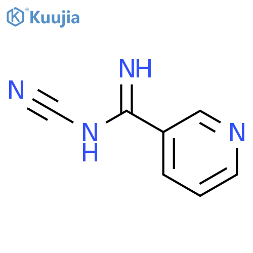 N-Cyanopyridine-3-amidine structure