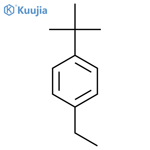 1-t-butyl-4-ethylbenzene structure