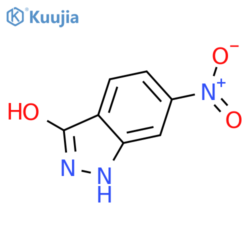 3-Hydroxy-6-nitro (1H)indazole structure