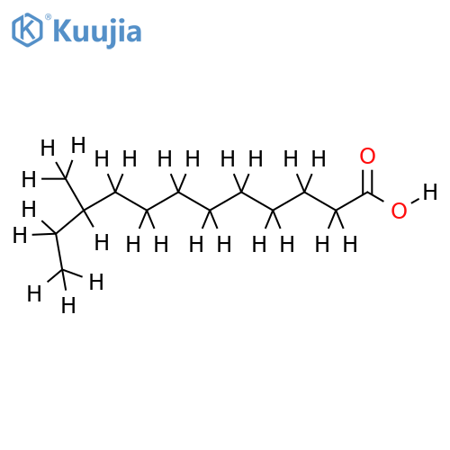(+)-10-Methyl-dodecansaeure structure