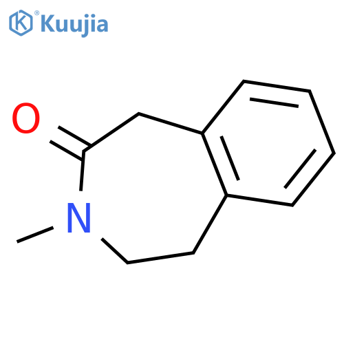 3-Methyl-4,5-dihydro-1H-benzo[d]azepin-2(3H)-one structure