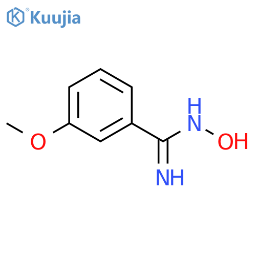 N'-hydroxy-3-methoxy-benzamidine structure