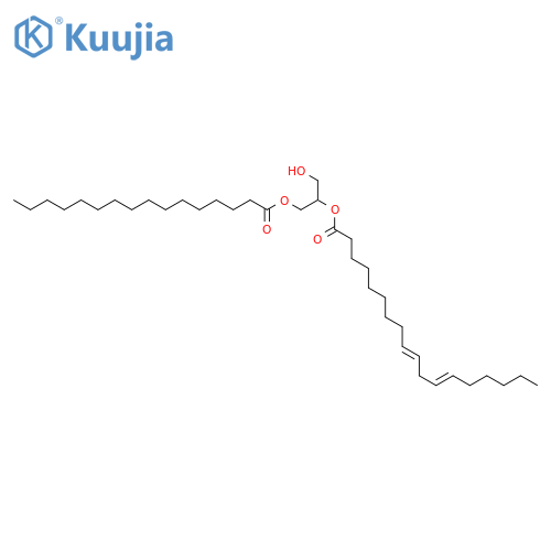 1-Palmitoyl-2-linoleoyl-rac-glycerol structure