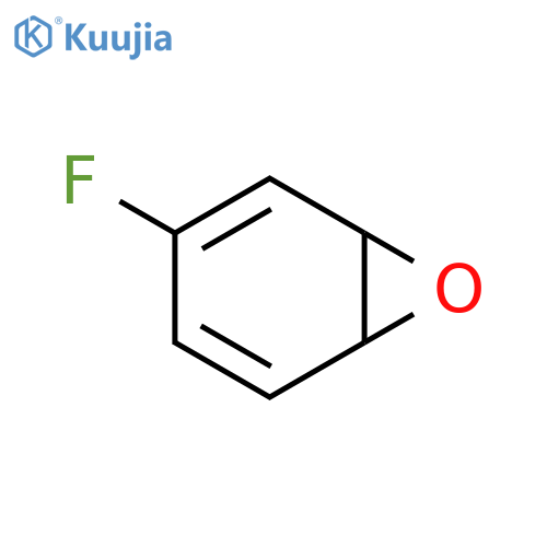 7-Oxabicyclo[4.1.0]hepta-2,4-diene, 3-fluoro- structure