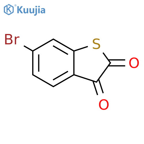 6-bromobenzo[b]thiophene-2,3-dione structure