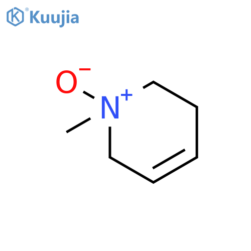 Pyridine, 1,2,3,6-tetrahydro-1-methyl-, 1-oxide structure