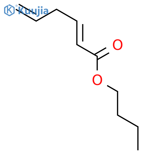 N-Butyl sorbate structure