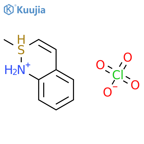 1H-2,1-Benzothiazinium, 2-methyl-, perchlorate structure