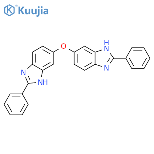 1H-Benzimidazole, 5,5'-oxybis[2-phenyl- structure
