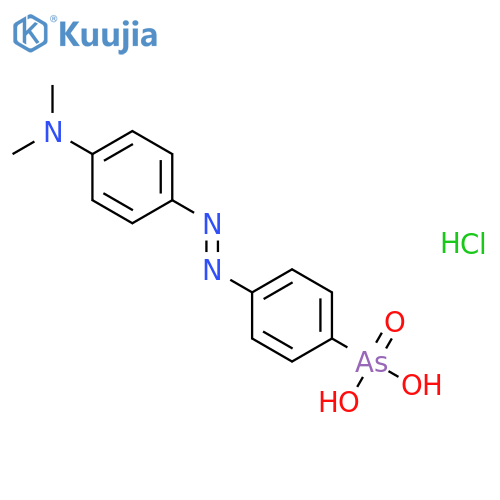 4-(4-Dimethylaminophenylazo)Benzenearsonic Acid Hydrochloride structure