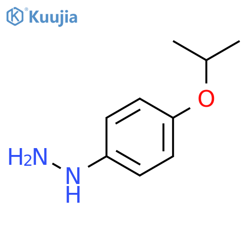 (4-isopropoxy-phenyl)-hydrazine structure