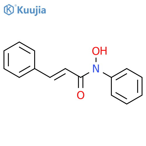 2-Propenamide,N-hydroxy-N,3-diphenyl- structure