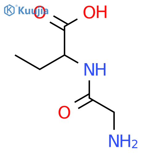 N-Glycyl-DL-2-aminobutyric Acid structure