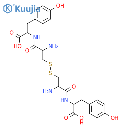(H-Cys-Tyr-OH)2 (Disulfide bond) structure