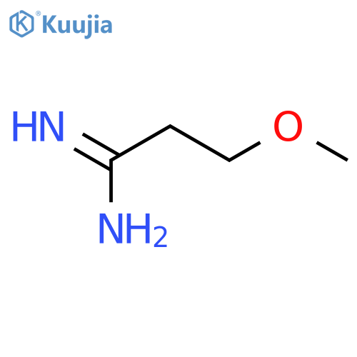 3-Methoxypropanimidamide structure