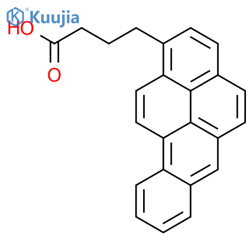 BENZO[A]PYRENE-1-BUTANOIC ACID structure