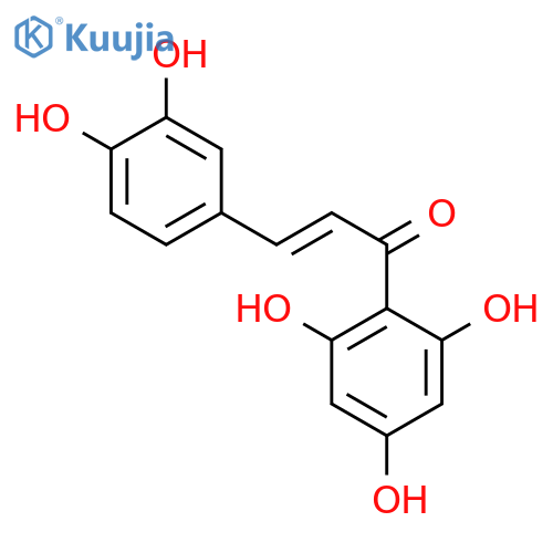 2',4',6',3,4-Pentahydroxychalcone structure