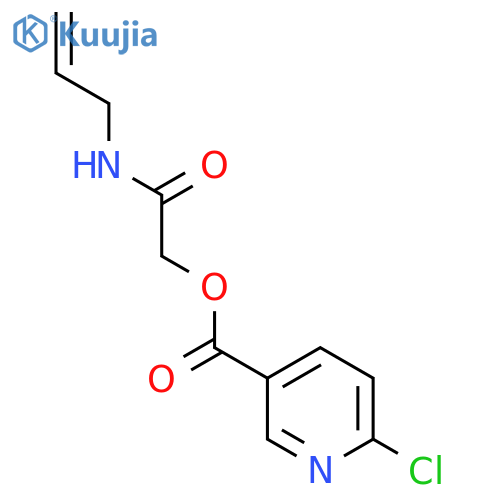 (prop-2-en-1-yl)carbamoylmethyl 6-chloropyridine-3-carboxylate structure