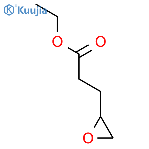 ethyl 3-(oxiran-2-yl)propanoate structure