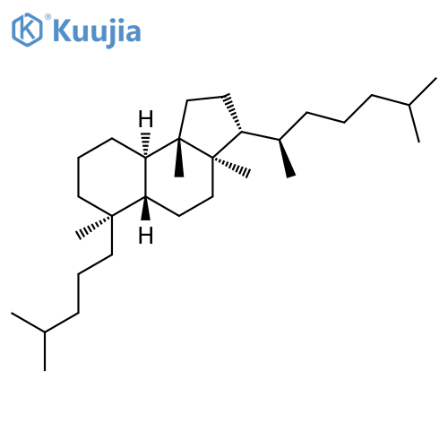 1H-Benz[e]indene, 3-[(1R)-1,5-dimethylhexyl]dodecahydro-3a,6,9b-trimethyl-6-(4-methylpentyl)-, (3R,3aR,5aS,6S,9aR,9bS)- structure