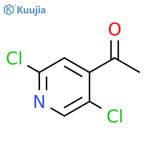 1-(2,5-dichloropyridin-4-yl)ethan-1-one structure