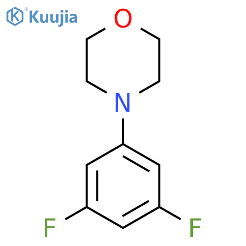 4-(3,5-Difluorophenyl)morpholine structure