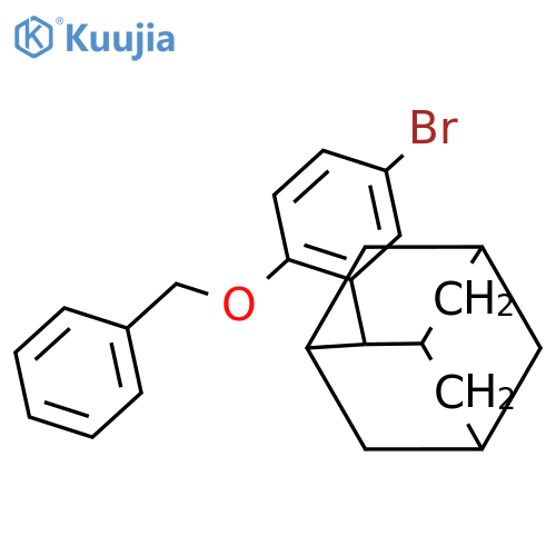 2-Adamantyl-1-benzyloxy-4-bromobenzene structure