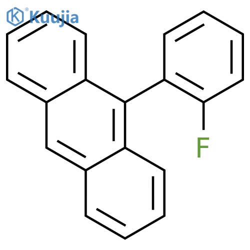 9-(2-fluorophenyl)anthracene structure