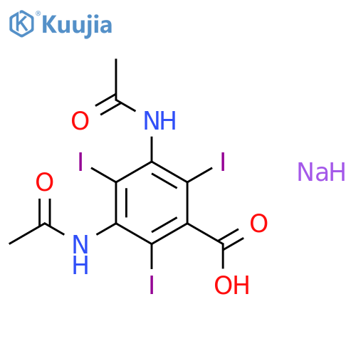 Sodium diatrizoate structure