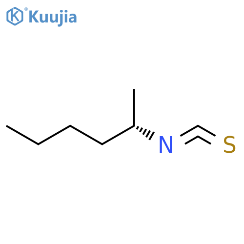 (S)-(+)-2-HEXYL ISOTHIOCYANATE structure